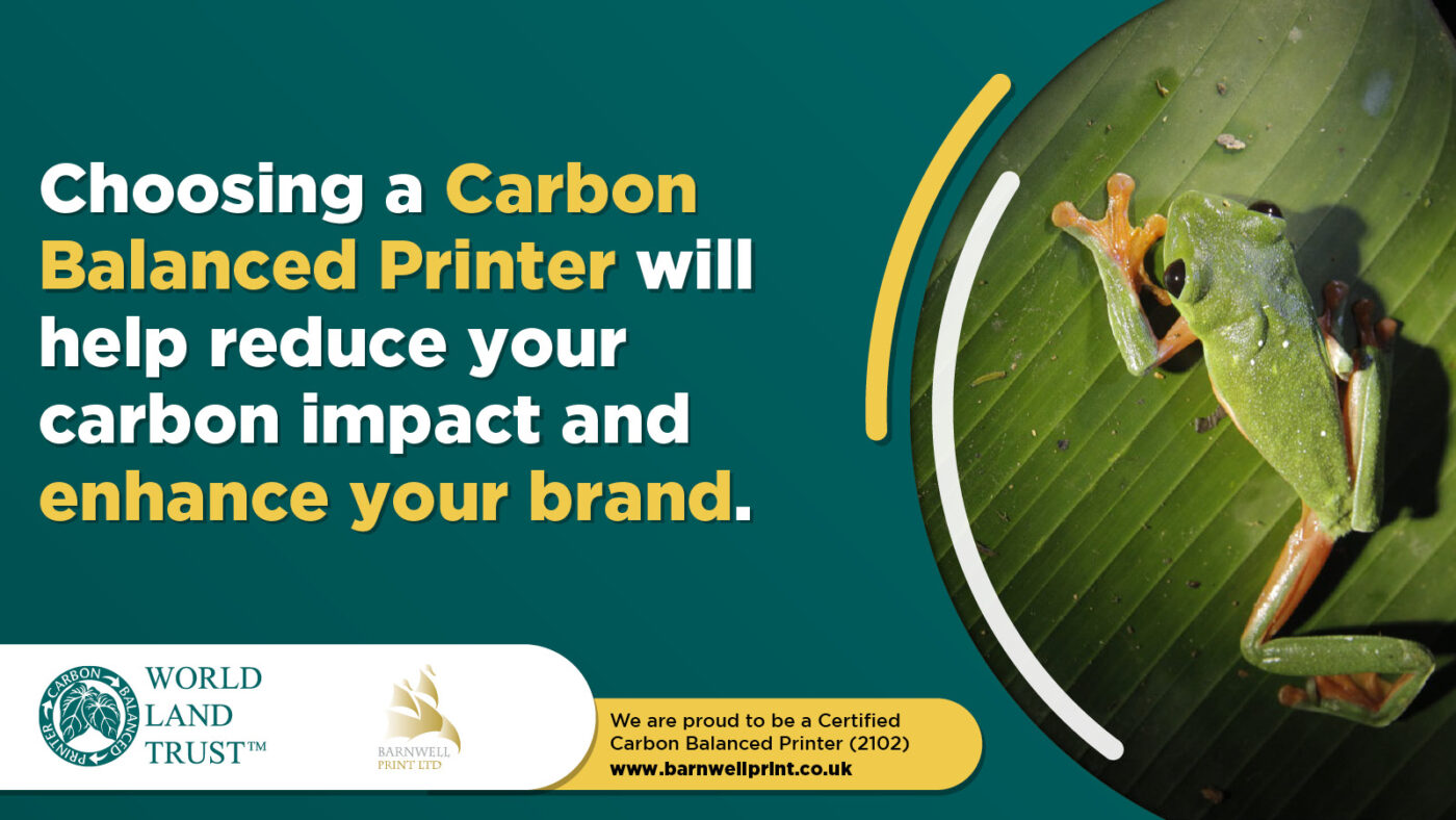 Barnwell Print Aylsham, certified carbon balanced printer