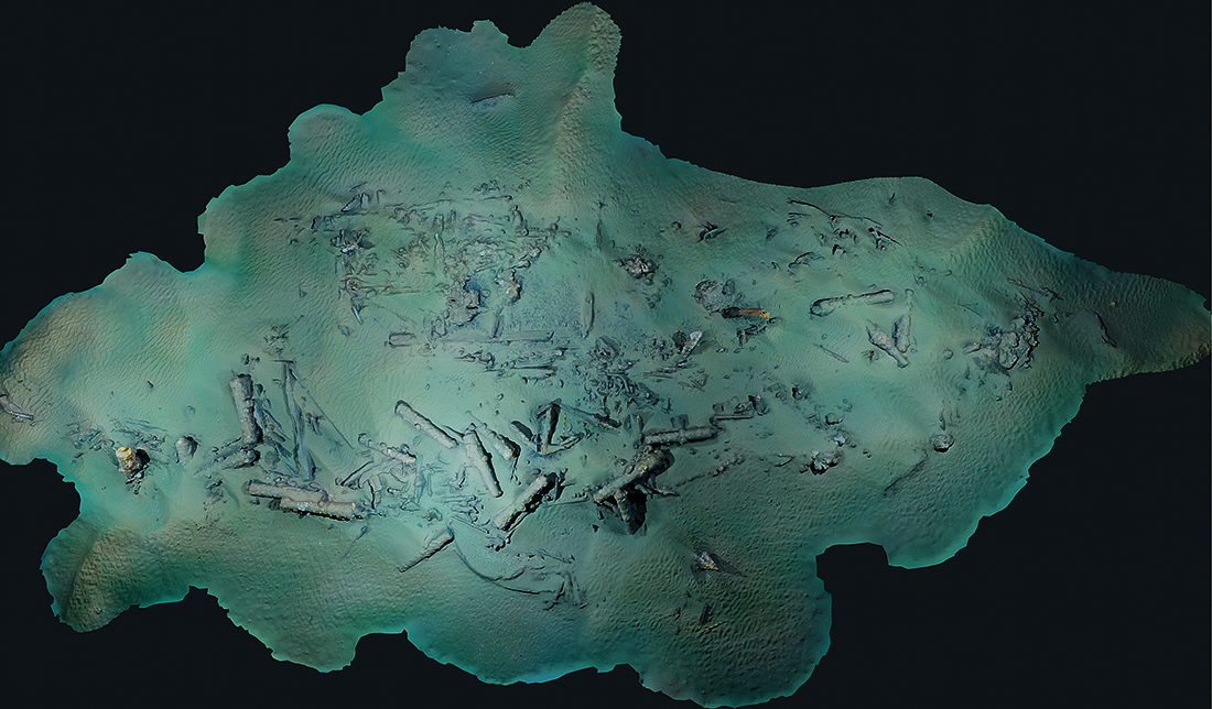 8. Photogrammetry carried out by Maritime carried out by Maritime Archaeology Trust © Norfolk Historic Shipwrecks Ltd