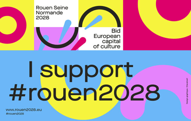 Norwich is supporting the Rouen Seine Normande bid to be European Capital of Culture 2028 on behalf of France, competing against Clermont Ferrand, Montpelier and Bourges, exactly 20 years after Norwich itself bid to be European Capital of Culture 2008